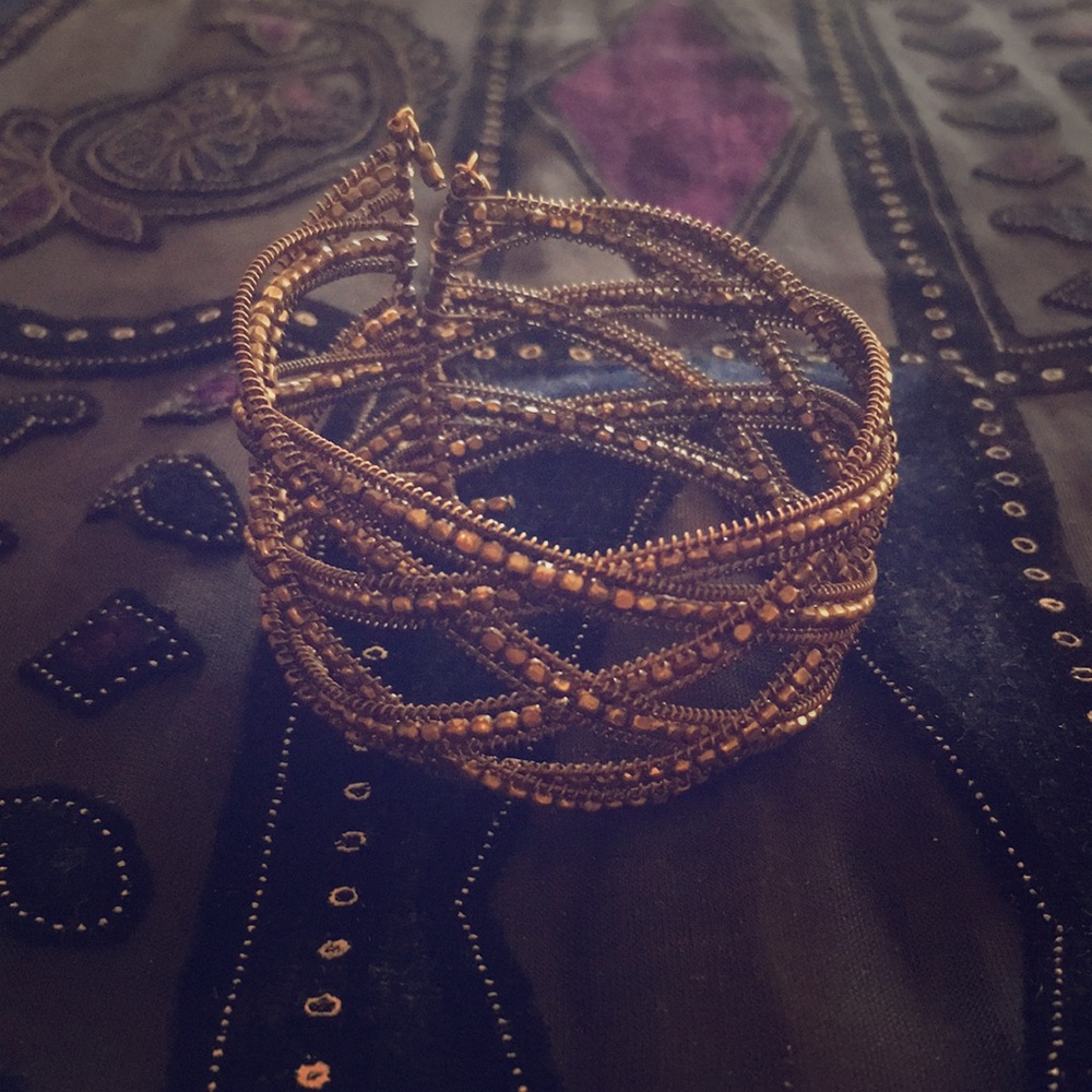 Woven Beaded Bracelet